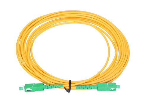 EAN 5902560361520 - Extralink PATCHCORD SC/APC-SC/APC SM SIMPLEX 3.0MM 10M Cable de fibra óptica e InfiniBand FTTH Amarillo imagen 1