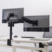 EAN 7630049627666 - VALUE 17.99.1182 soporte para monitor 2,06 m (81") Pared Negro imagen 2