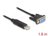 EAN 4043619673827 - DeLOCK 67382 cable USB USB 2.0 1,8 m USB A Negro imagen 1