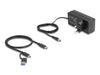 EAN 4043619642489 - DeLOCK 64248 hub de interfaz USB 3.2 Gen 1 (3.1 Gen 1) Type-C 5000 Mbit/s Gris imagen 2
