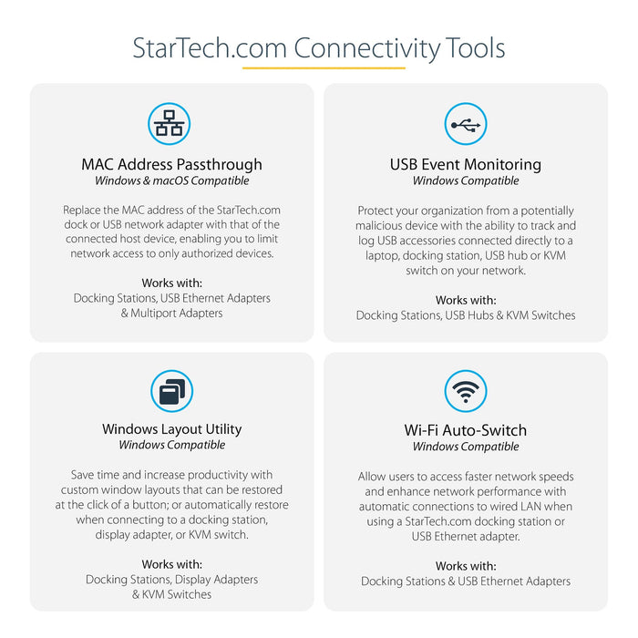 EAN 0065030880244 - StarTech.com DKT30CHVAUSP base para portátil y replicador de puertos Alámbrico USB 3.2 Gen 1 (3.1 Gen 1)  imagen 13