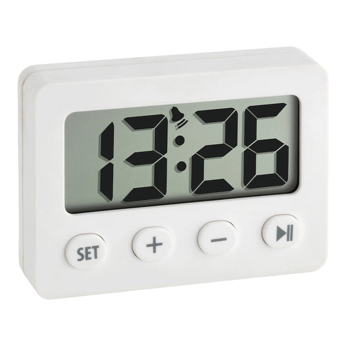EAN 4009816024749 - TFA-Dostmann 60.2014.02 despertador Reloj despertador analógico Blanco imagen 1