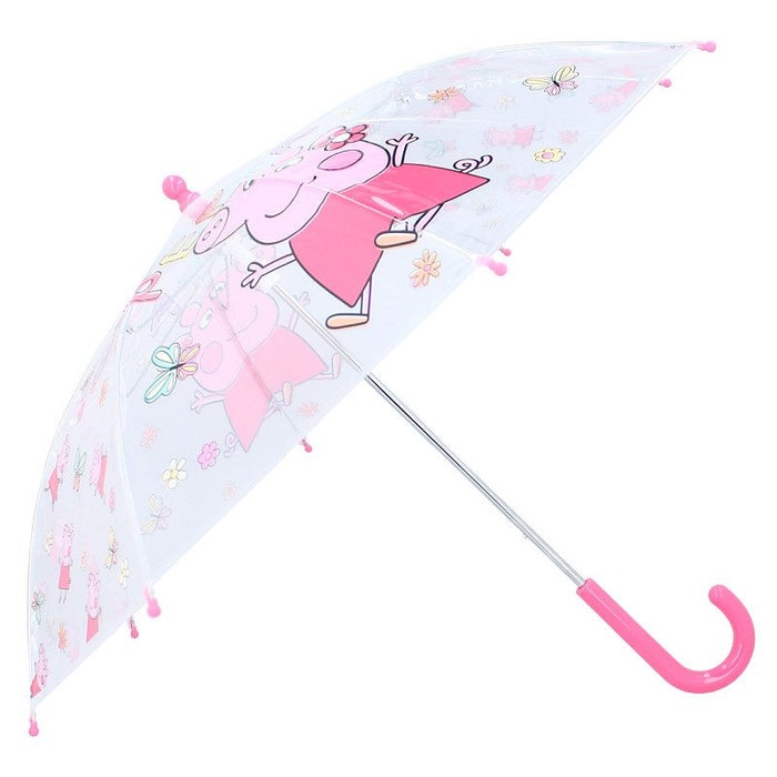 EAN 8712645316782 - Peppa Pig Rainy Days paraguas para niño Transparente, Rosa imagen 1