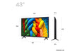 EAN 8806096360309 - LG NanoCell AI 43NANO80A6B 109,2 cm (43") 4K Ultra HD Smart TV Wifi Negro imagen 2