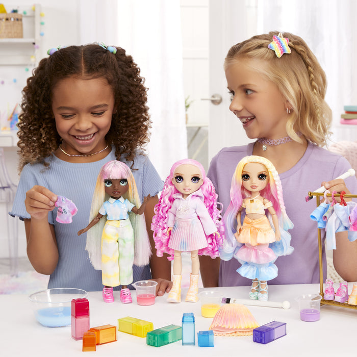 EAN 0035051507581 - Rainbow High WaterColor & Create Dolls- Purple Eyes imagen 8