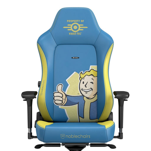 EAN 4251442503758 - noblechairs NBL-HRO-PU-FVT silla para videojuegos Silla para videojuegos de PC Asiento acolchado Azul, Am imagen 2