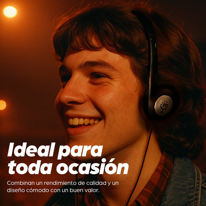 EAN 0766623177481 - Manhattan 177481 auricular y casco Auriculares Alámbrico Diadema Música Negro imagen 5