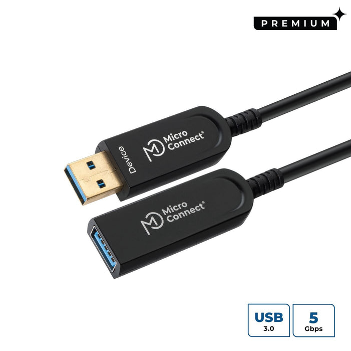EAN 5704174065739 - Microconnect USB3.0AAF15AOP cable USB USB 3.2 Gen 1 (3.1 Gen 1) 15 m USB A Negro imagen 1