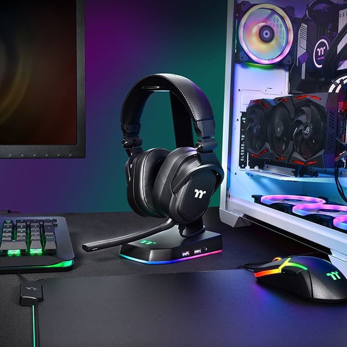 EAN 4713227524964 - Thermaltake Argent H5 Stereo Auriculares Alámbrico Diadema Juego Negro imagen 6