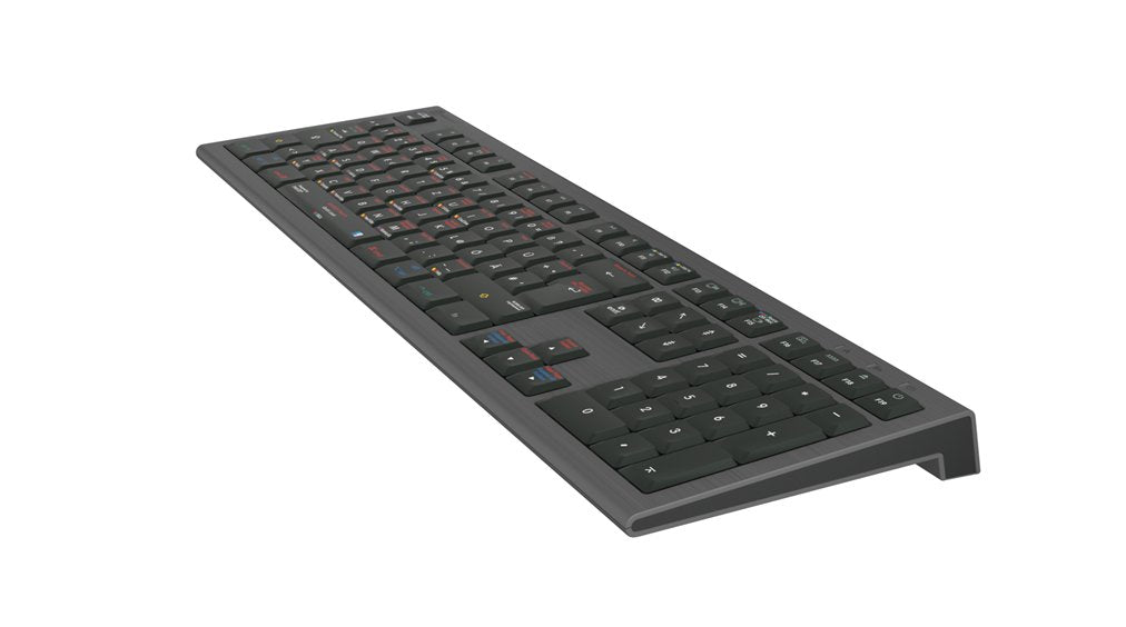 EAN 5707795020248 - Logickeyboard LKB-OSX-A2M-DE teclado Juego USB QWERTZ Alemán Negro imagen 2