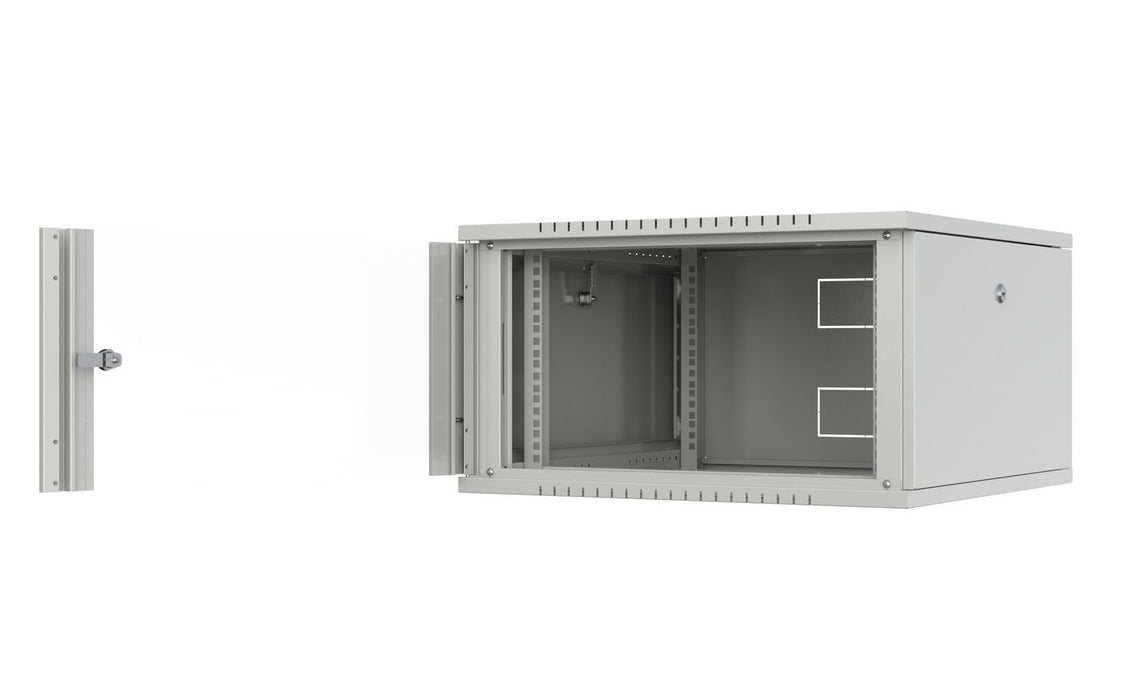 EAN 5715328161641 - Lanview RWF07U66WH armario rack 7U Bastidor de pared Blanco imagen 2