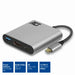 EAN 8716065437492 - ACT AC7022 Adaptador gráfico USB 4096 x 2160 Pixeles Gris imagen 2