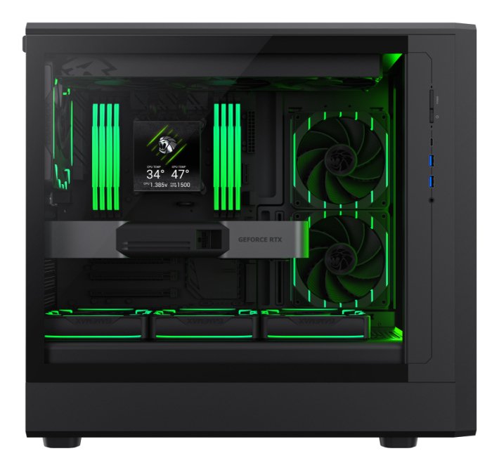 EAN 6931858778411 - GameMax CLAW 460 BK Midi Tower Negro imagen 9