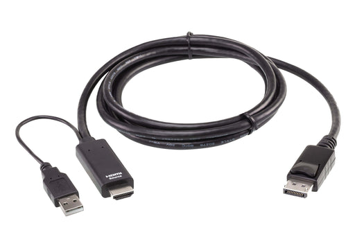 EAN 4710469342141 - ATEN 2L-7D02HDP adaptador de cable de vídeo HDMI + USB Negro imagen 1