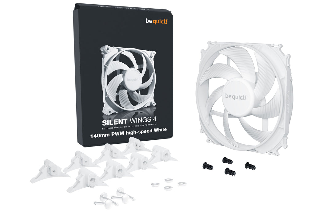 EAN 4260052191088 - be quiet! SILENT WINGS 4 | 140mm PWM high-speed White Carcasa del ordenador Ventilador 14 cm Blanco 1 pie imagen 4