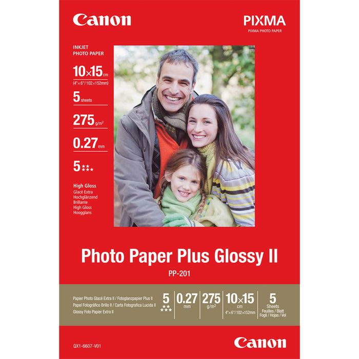 EAN 4960999978215 - Canon 2311B053 papel fotográfico A6 Brillo imagen 1