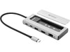 EAN 5705730136825 - Sandberg 136-82 base para portátil y replicador de puertos Alámbrico USB 3.2 Gen 2 (3.1 Gen 2) Type-C Gri imagen 1