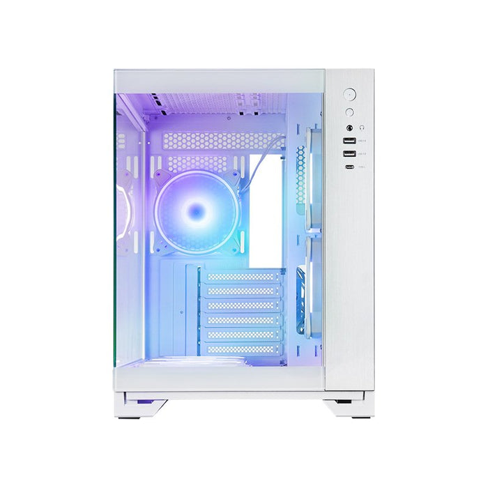 EAN 753263079145 - Chieftec GM-30W-TG-OP carcasa de ordenador Cubo Blanco imagen 3