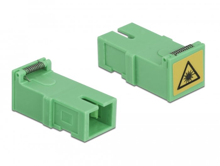 EAN 4043619859252 - DeLOCK 85925 adaptador de fibra óptica 4 pieza(s) Verde imagen 3