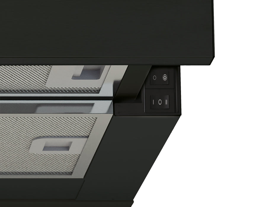 EAN 8059019088570 - Candy CBT60RBG Semintegrada (extraíble) Negro 396,2 m³/h imagen 4