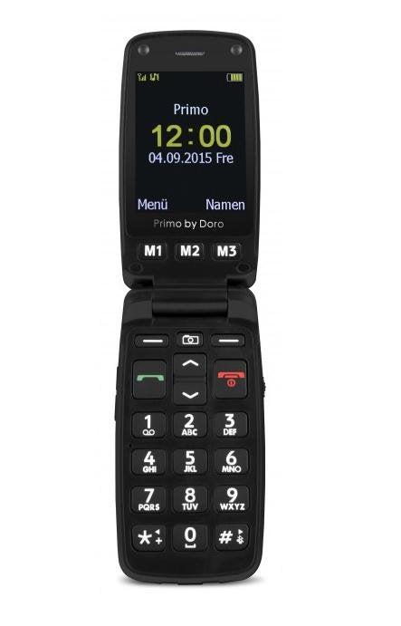 EAN 4260117672682 - Doro Primo 406 6,1 cm (2.4") 115 g Negro, Plata Teléfono básico imagen 1