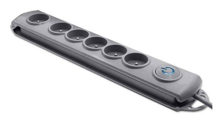 EAN 5901878501994 - Qoltec 50199 base múltiple 5 m 6 salidas AC Interior Gris imagen 10