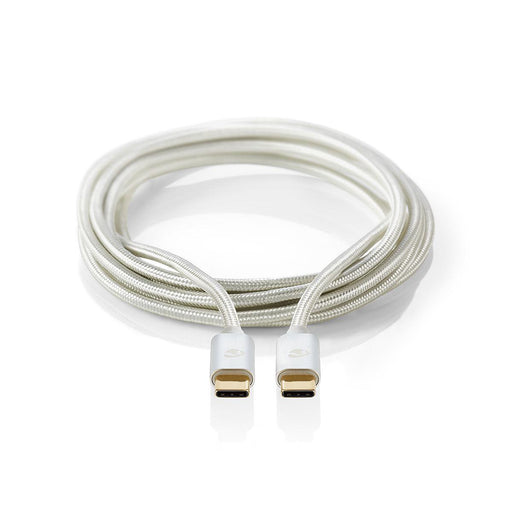 EAN 5412810331116 - Nedis CCTB60800AL20 cable USB USB 2.0 2 m USB C 0,48 Gbit/s Plata imagen 2