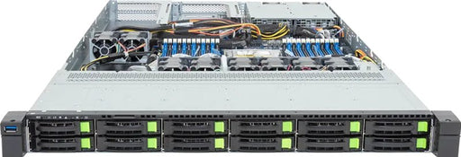 EAN 4719331865115 - GIGABYTE R163-ZG2-AAJ2 Rev. 3.x AMD SoC Socket SP5 Bastidor (1U) Negro, Acero imagen 2
