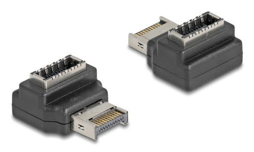 EAN 4043619672370 - DeLOCK 67237 cambiador de género para cable USB Type-E Negro imagen 1