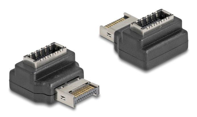 EAN 4043619672370 - DeLOCK 67237 cambiador de género para cable USB Type-E Negro imagen 1