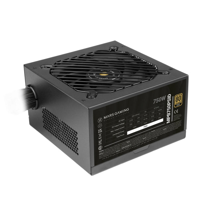 EAN 8435693115908 - Mars Gaming MPB750PSID unidad de fuente de alimentación 750 W 24-pin ATX ATX Negro imagen 3
