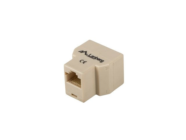 EAN 5901969418644 - Lanberg AD-RJ45-2RJ45-OU divisor de red Beige imagen 1