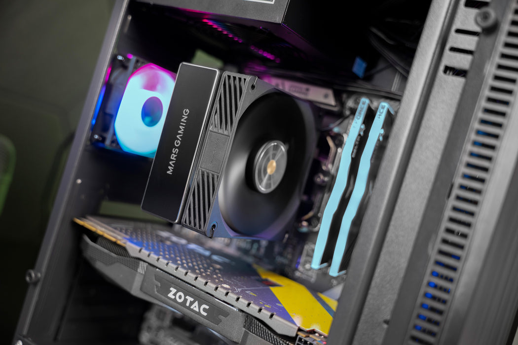 EAN 8435693112013 - Mars Gaming MCPU-X4 Procesador Refrigerador de aire 12 cm Negro 1 pieza(s) imagen 12