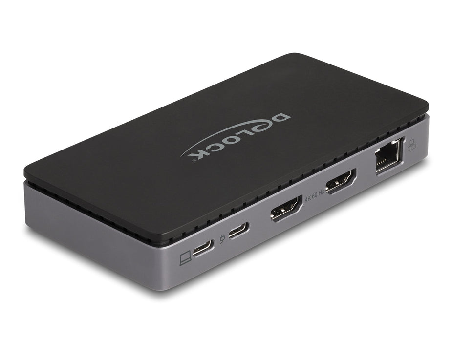 EAN 4043619882717 - DeLOCK 88271 base para portátil y replicador de puertos Alámbrico USB 3.2 Gen 1 (3.1 Gen 1) Type-C Negro, imagen 2