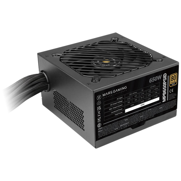 EAN 8435693115403 - Mars Gaming MPB650PSID unidad de fuente de alimentación 650 W Negro imagen 4