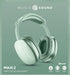 EAN 8018080486050 - Music Sound MAXI2 Auriculares Inalámbrico Diadema Llamadas/Música USB Tipo C Verde imagen 2