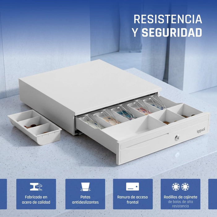 EAN 8435364318782 - iggual IRON-30PW Cajón de efectivo electrónico imagen 5
