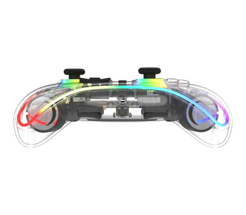 EAN 7333048072511 - Deltaco Gaming GAM-198-T mando y volante Transparente Bluetooth/USB Gamepad Nintendo Switch, Nintendo Swi imagen 4