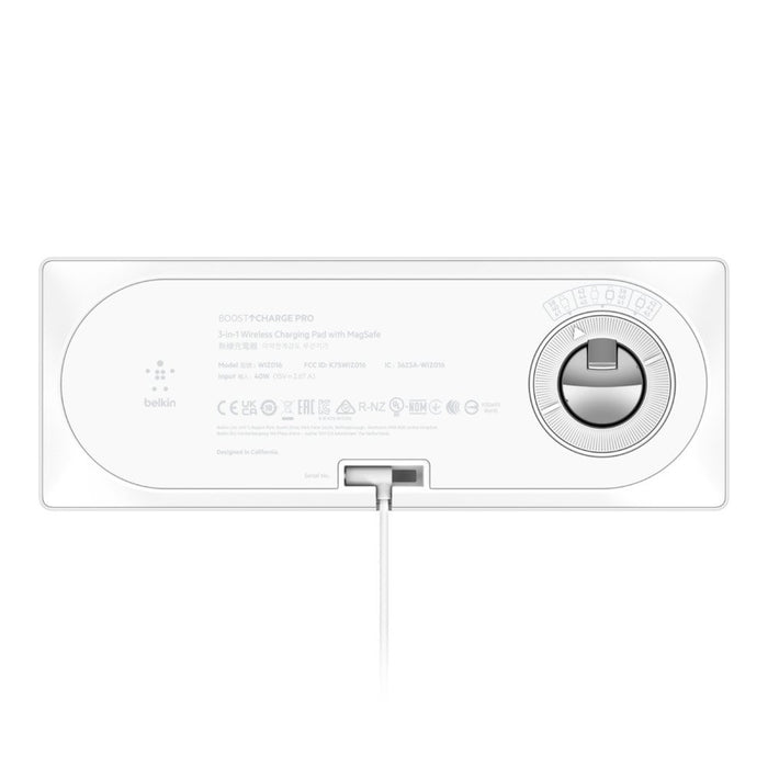 EAN 745883826612 - Belkin BOOST↑CHARGE PRO Auriculares, Smartphone, Reloj inteligente Blanco Cargador inalámbrico Carga rápid imagen 6