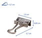 EAN 4002390009065 - MAUL 2141996 sujetapapel Acero 12 pieza(s) imagen 6