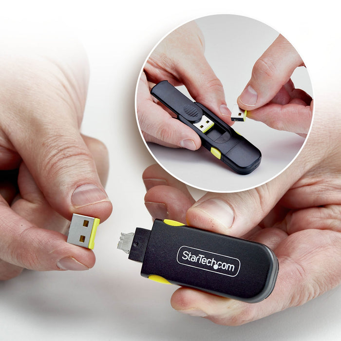 EAN 65030923743 - StarTech.com USB-A-PORT-BLOCKER bloqueador de puerto Bloqueador de puerto + clave USB tipo A Negro Plástico imagen 4