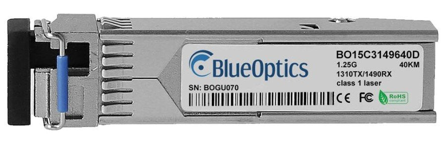 EAN 4063232249322 - BlueOptics SFP-BXU34-40KM-AT-BO red modulo transceptor Fibra óptica 1250 Mbit/s imagen 1