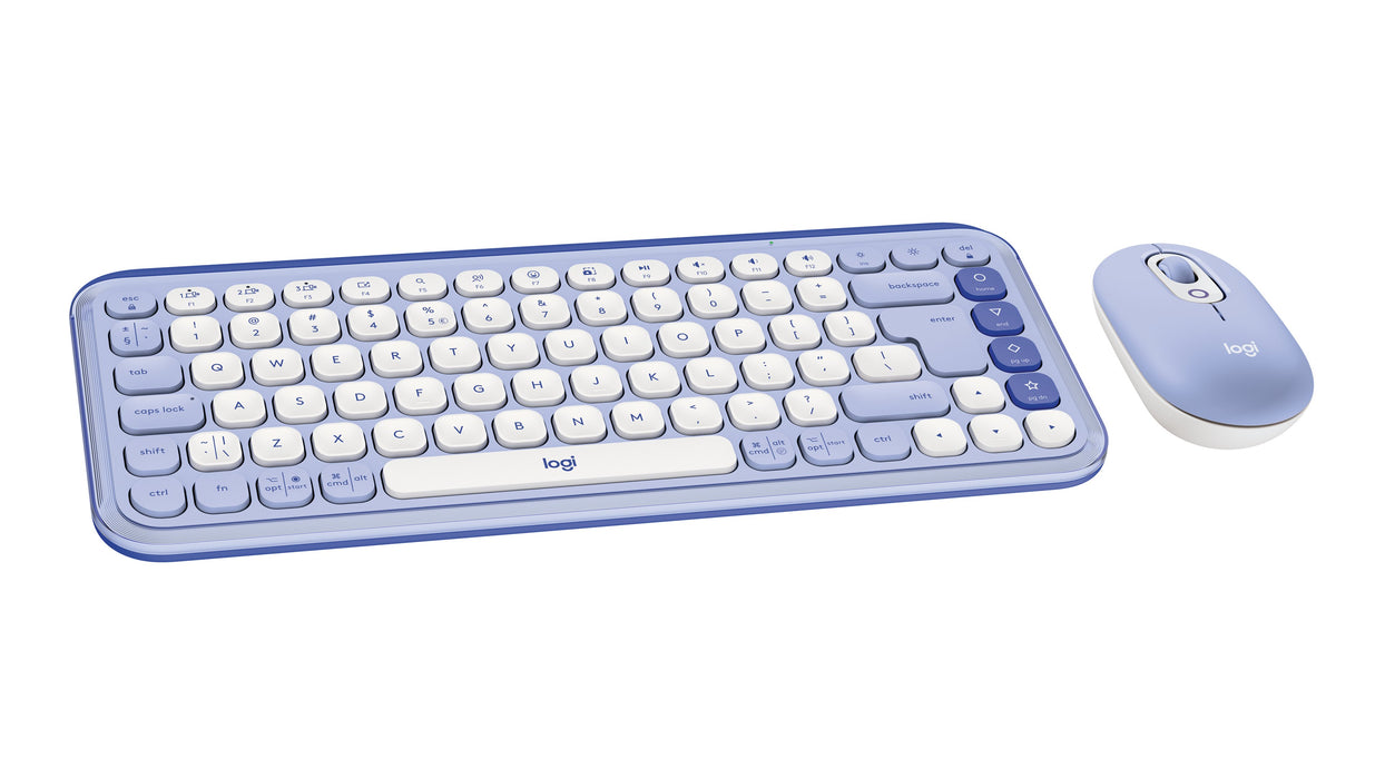 EAN 5099206127692 - Logitech 920-013078 teclado Ratón incluido Universal Bluetooth QWERTY Turco Lila, Blanco imagen 4