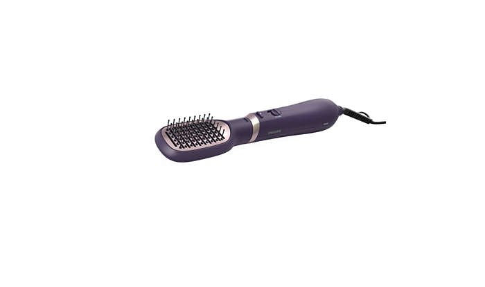 EAN 8720689002806 - Philips 3000 series BHA313/00 Utensilio de peinado Cepillo de aire caliente Caliente Negro 800 W 1,8 m imagen 1