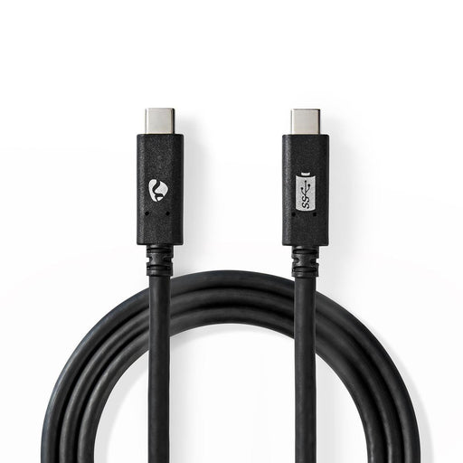 EAN 5412810316106 - Nedis CCGW64750BK10 cable USB USB 3.2 Gen 2 (3.1 Gen 2) 1 m USB C Negro imagen 1