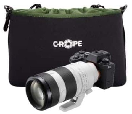 EAN 4260572671701 - C-Rope CRP-CNB-XL-BLK-2 estuche para cámara fotográfica Funda de protección Negro, Verde imagen 1