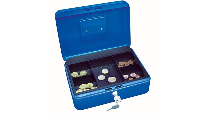EAN 4003801787343 - Wedo 145 303X caja para dinero en efectivo Acero Azul imagen 2