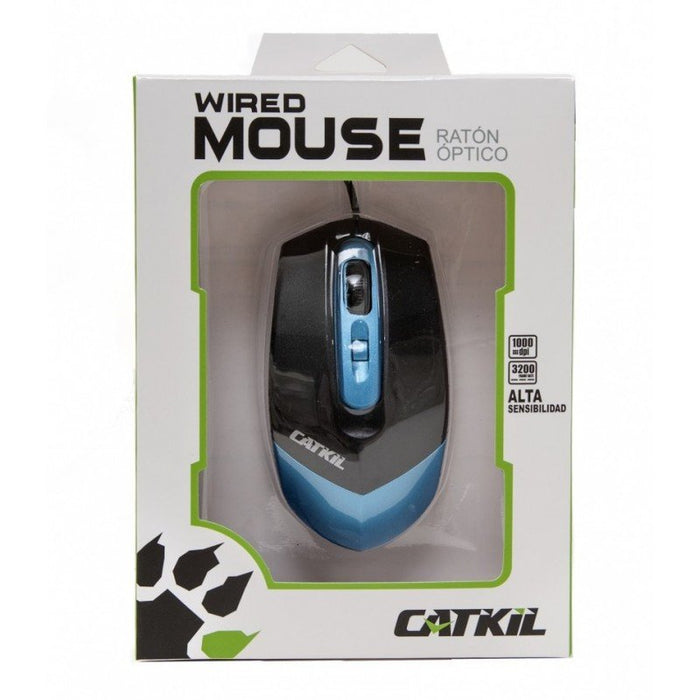 EAN 8435468000392 - Catkil Dallas ratón Juego USB tipo A Óptico 1000 DPI imagen 4
