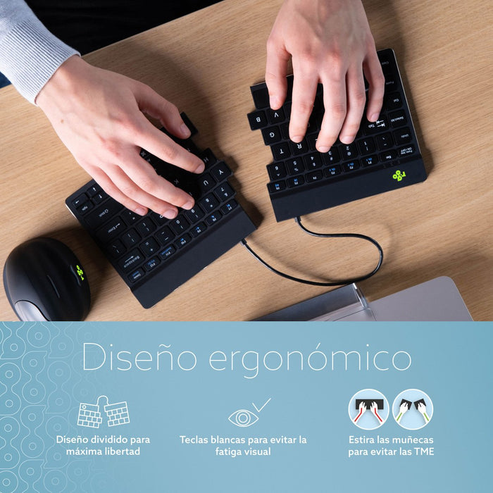 EAN 8719274491705 - R-Go Tools RGOSBUSWLBL teclado Oficina Inglés de EE. UU. imagen 9