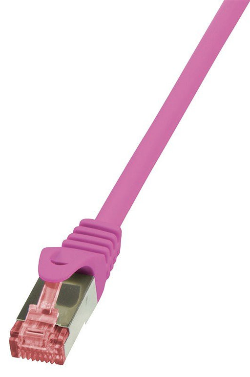 EAN 4052792021653 - LogiLink Cat.6 S/FTP, 0.25m cable de red Rosa 0,25 m Cat6 S/FTP (S-STP) imagen 1